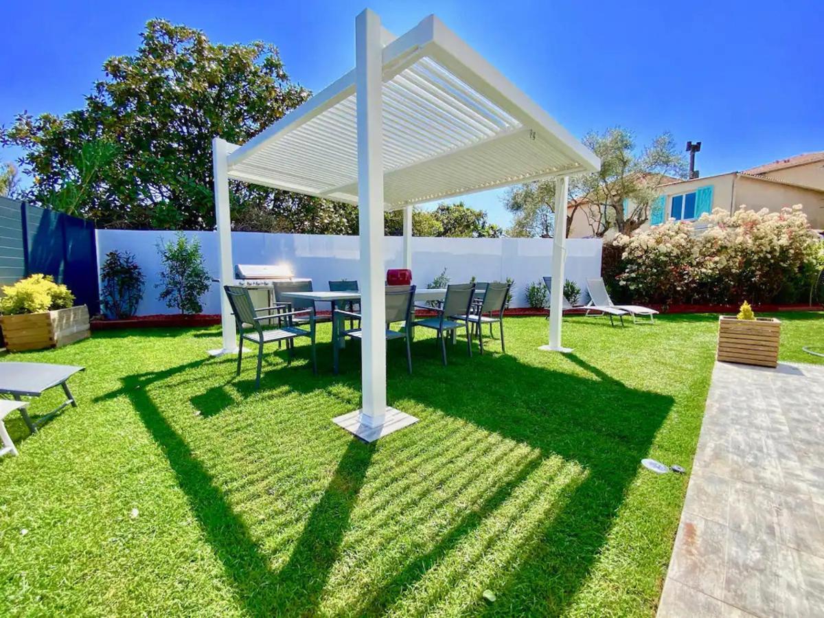 High Standing! 200M2 Private Garden Jacuzzi Sun Bed & Interior Spa Antibes Kültér fotó